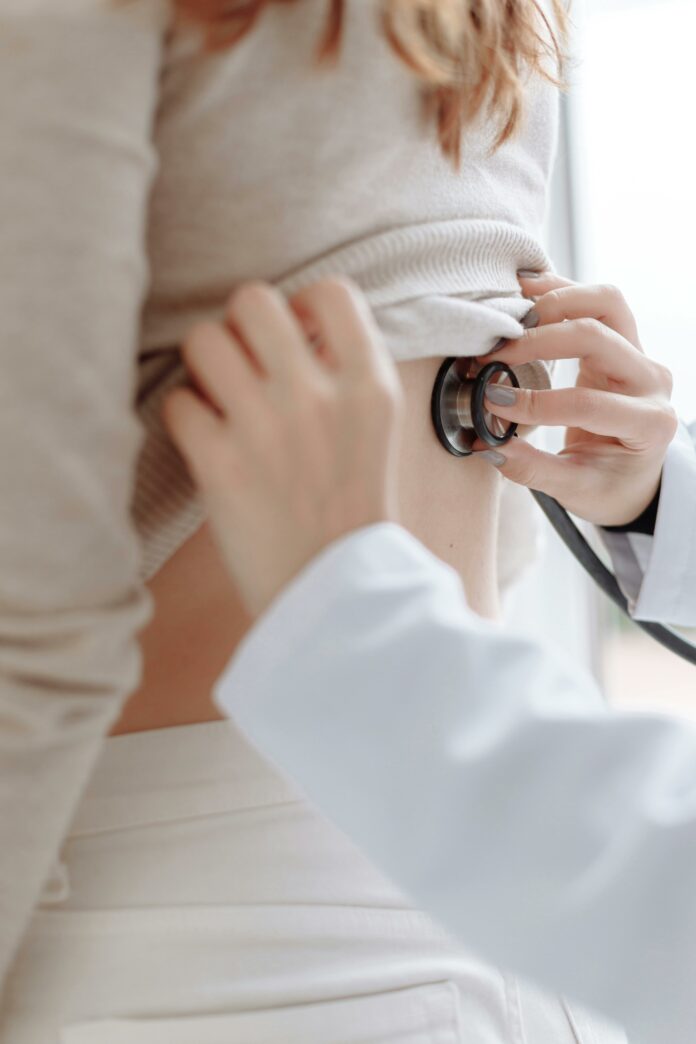 Doctor treating gut health and immune system